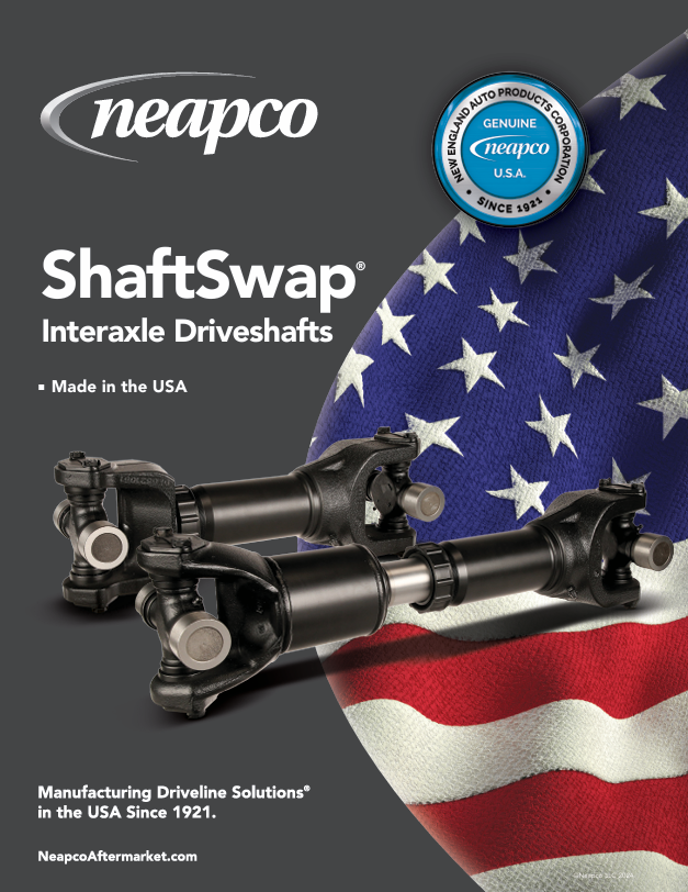 N1710IA-1722HR ShaftSwap® Interaxle Driveshaft (LTL Only)